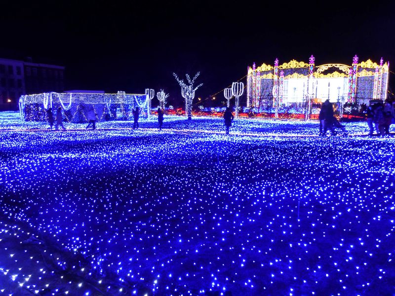 世界最大級のイルミネーション 光の王国 ハウステンボス 長崎県 Lineトラベルjp 旅行ガイド