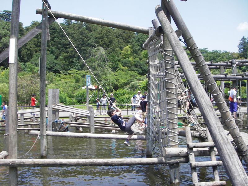 まるでsasuke サスケ 日本最大級の本格アスレチックが楽しめる清水公園 千葉県野田市 千葉県 Lineトラベルjp 旅行ガイド