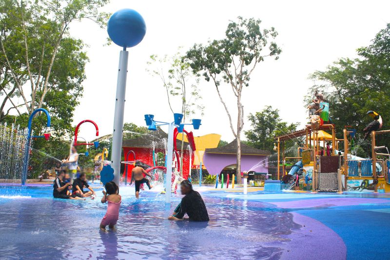 だから子供と行きたい 水遊びもできる シンガポール動物園 シンガポール Lineトラベルjp 旅行ガイド