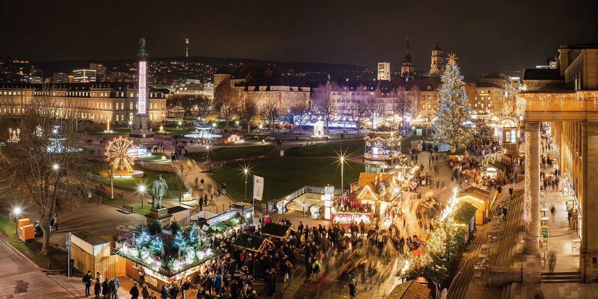 さすがドイツ最大 シュトゥットガルトは街丸ごとクリスマスマーケット会場 ドイツ Lineトラベルjp 旅行ガイド