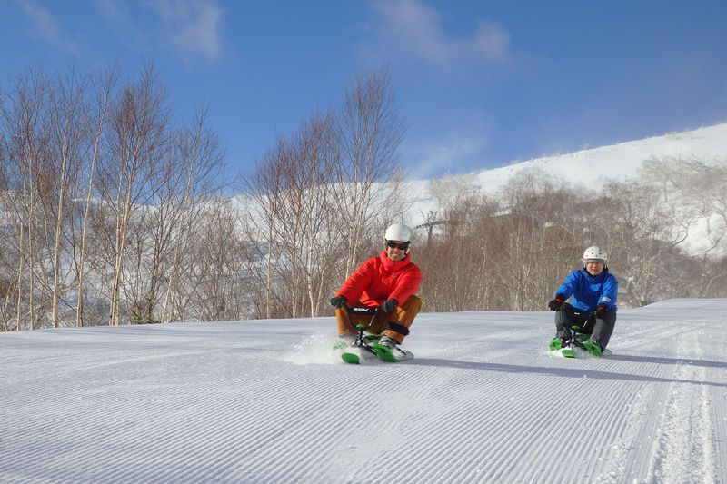 4 2キロのそり滑り 星野リゾート トマム スノーカート はワクワクがノンストップ 北海道 Lineトラベルjp 旅行ガイド