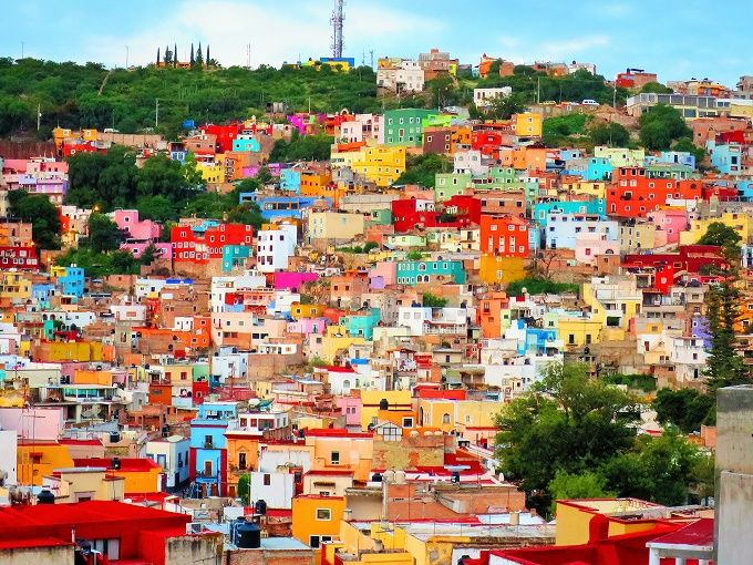 まるでレゴ メキシコ カラフルな世界遺産の街 グアナファト メキシコ Lineトラベルjp 旅行ガイド