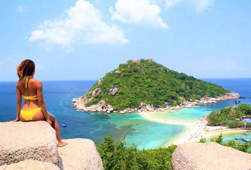 絶景の海 タイ旅行の穴場 タオ ナンユアン島の観光ツアー タイ Lineトラベルjp 旅行ガイド