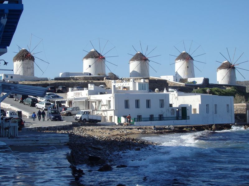 エーゲ海観光の目玉 ミコノス島の白い町並み ミコノス タウン ギリシャ Lineトラベルjp 旅行ガイド