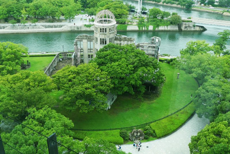 広島の新名所 おりづるタワー から見る原爆ドームの絶景 広島県 Lineトラベルjp 旅行ガイド