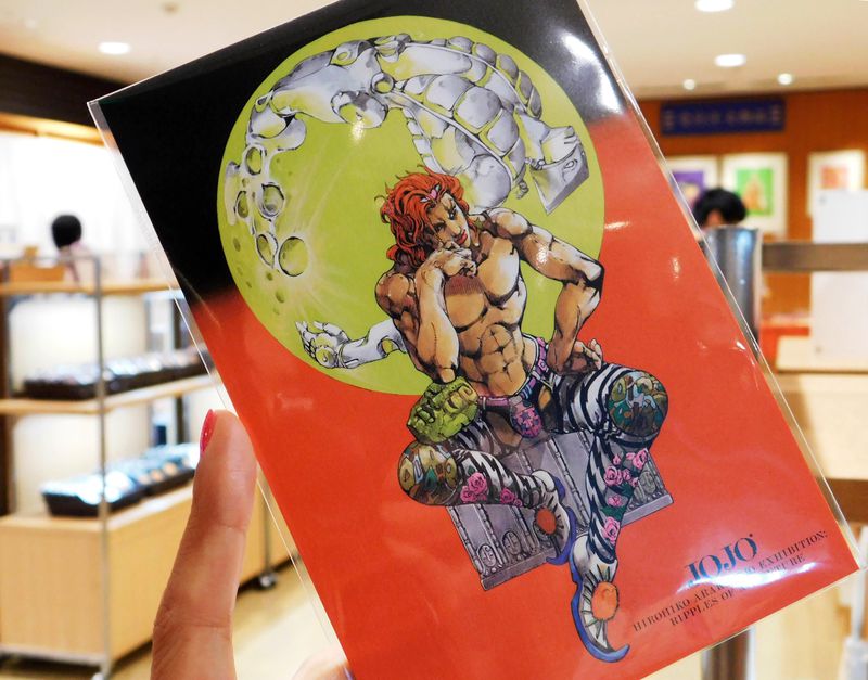 半額SALE☆ JoJo展 ジョジョの奇妙な冒険 高級複製原画 キービジュアル