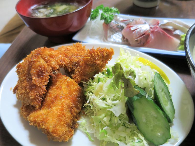 売り切れ必至 千葉 さすけ食堂 黄金アジフライが絶品すぎる 千葉県 Lineトラベルjp 旅行ガイド