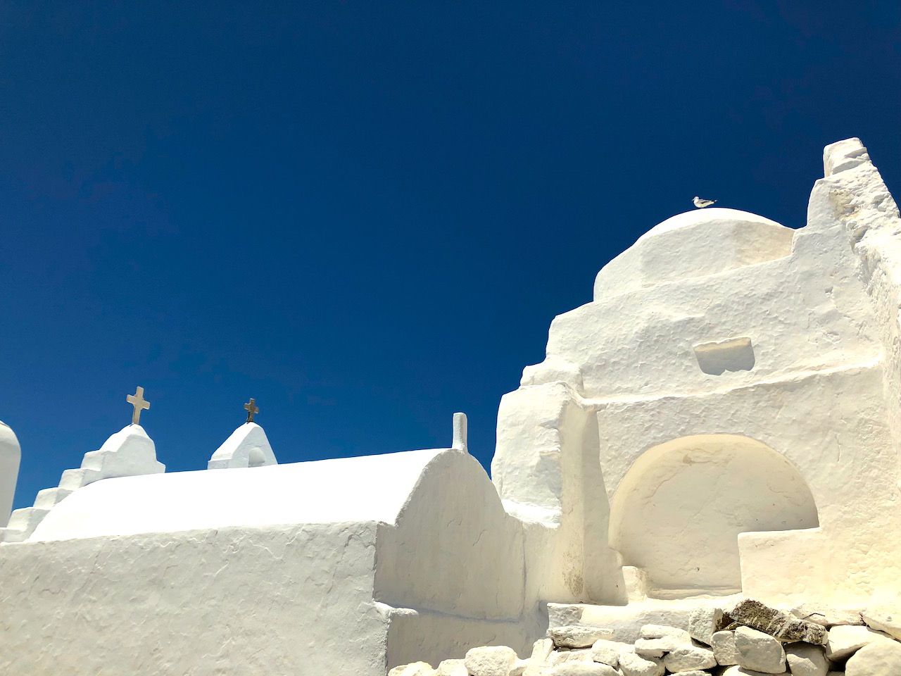 白い世界は昼も夜も面白い ギリシャ ミコノス島の歩き方 ギリシャ Lineトラベルjp 旅行ガイド