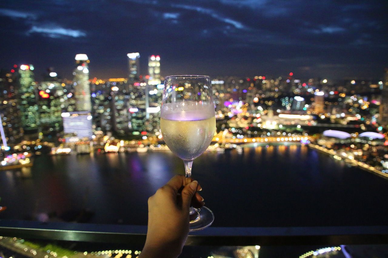 マリーナベイ サンズに上る3つの方法 シンガポールの絶景をその目に シンガポール Lineトラベルjp 旅行ガイド