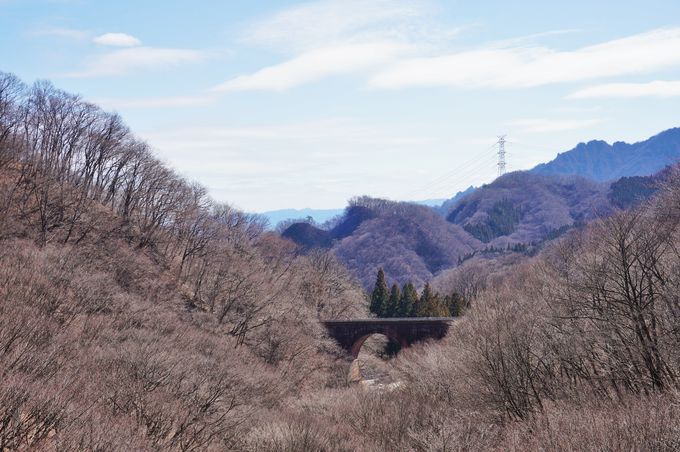 日本最大級の煉瓦4連アーチ「めがね橋」
