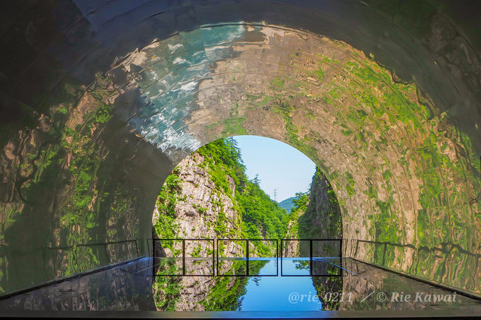 新潟県十日町市の景勝地 清津峡 にインスタ映えスポットが誕生 新潟県 トラベルjp 旅行ガイド