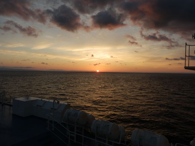 朝日美しい日本海に癒される 舞鶴 小樽 新日本海フェリーの旅 北海道 トラベルjp 旅行ガイド