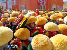 丸いタワシ頭が町を埋め尽くす！メキシコの奇祭「パラチコ」