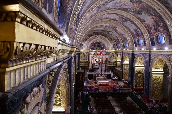 バレッタのシンボル聖ヨハネ大聖堂