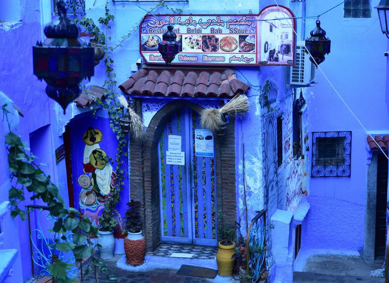 モロッコ・青の街シャフシャウエンのフォトジェニックなスポット