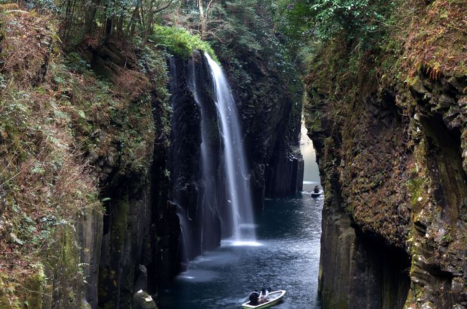 神秘の真名井の滝！宮崎を代表する絶景スポット「高千穂峡」
