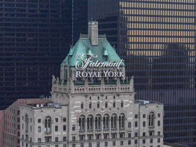 トロント「フェアモント・ロイヤル・ヨーク」英国王室も愛用のホテル