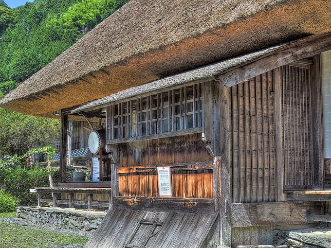 祖谷最古の民家 重要文化財の木村家住宅