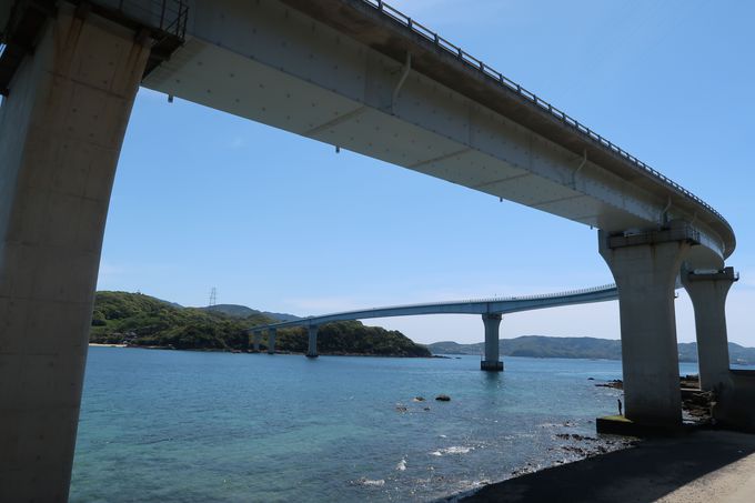 伊王島や伊王島大橋を一望「香焼総合公園展望台」