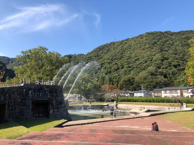 日本歴史公園百選に選ばれた「吉香公園」