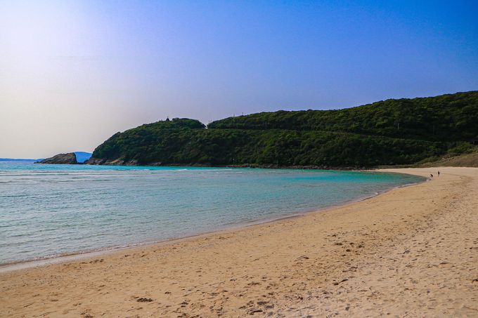 五島の自然美 福江島西部 高浜海水浴場 のエメラルドブルー 長崎県 Lineトラベルjp 旅行ガイド