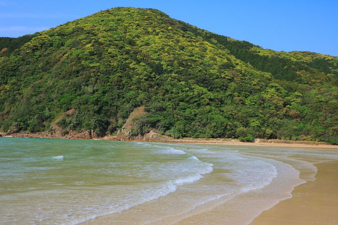 五島の自然美 福江島西部 高浜海水浴場 のエメラルドブルー 長崎県 Lineトラベルjp 旅行ガイド