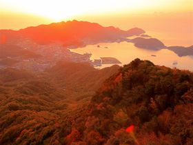 オレンジ纏う秋の大渓谷！旧小豆島ヴィラ「一枚岩」で見る奇跡の紅葉