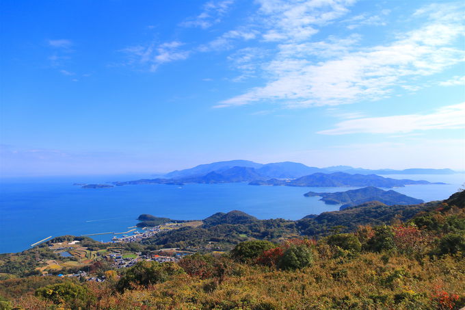 言葉を失う美しさ！最高峰「壇山展望台」から見る小豆島