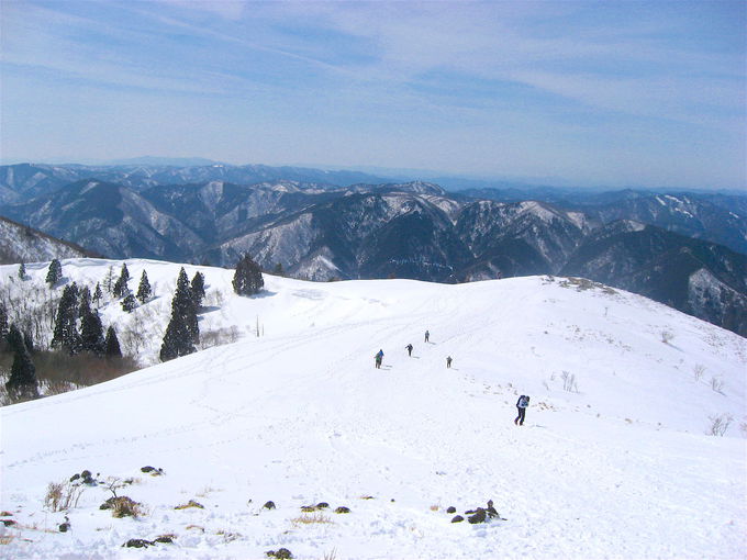 関西を代表する冬の名山「武奈ヶ岳」西南稜から琵琶湖の絶景
