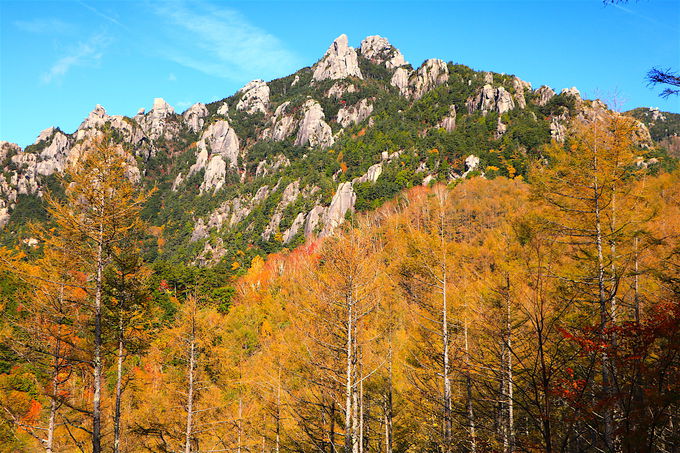 みずがき山自然公園も 山梨 瑞牆山 周辺は絶景紅葉の宝庫 山梨県 Lineトラベルjp 旅行ガイド