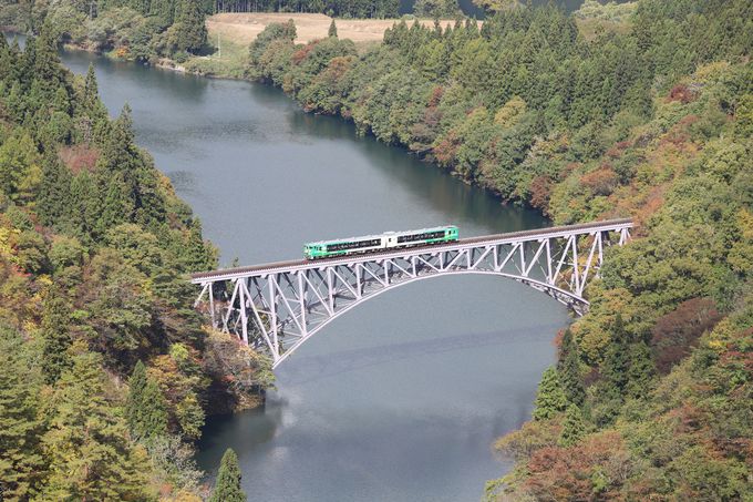 絶景の「第一只見川橋梁」を俯瞰しよう！