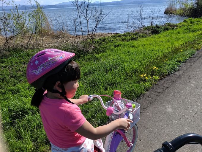 子供も大人も爽快 磐梯山と猪苗代湖の絶景を楽しむサイクリング 福島県 Lineトラベルjp 旅行ガイド