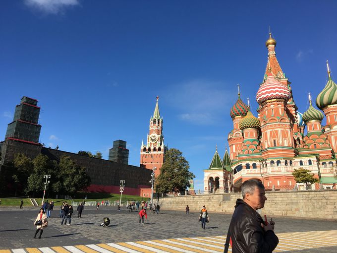 赤の広場からすぐ ザリャージエ公園 でモスクワの都市風景を満喫 ロシア トラベルjp 旅行ガイド