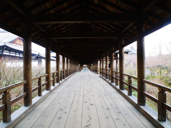 東福寺・通天橋の雪景色