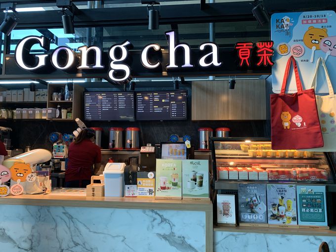 台湾茶専門店「貢茶」のドリンク