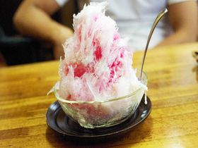 大宮 氷川神社「氷川だんご」夏限定 “ふわふわ”天然かき氷！
