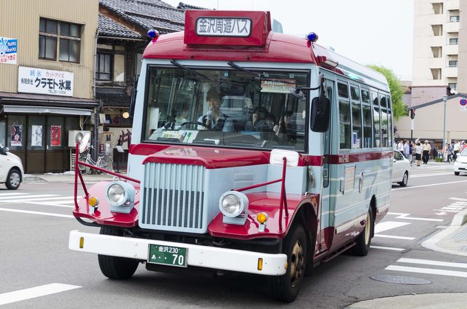 ワンコインの金沢周遊バスを利用すれば移動もリーズナブル！