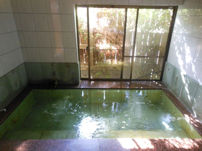 戸田の宿では少ない！天然温泉が楽しめる嬉しいお風呂