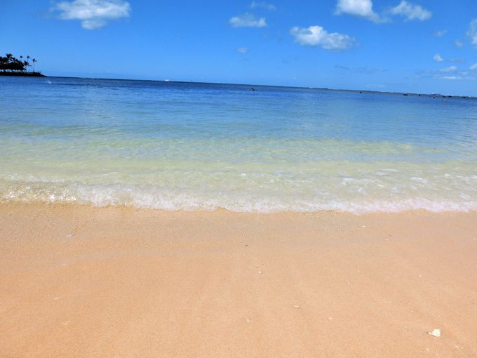 ワイキキビーチよりも美しい ハワイ アラモアナ でビーチとショッピングを満喫 ハワイ Lineトラベルjp 旅行ガイド