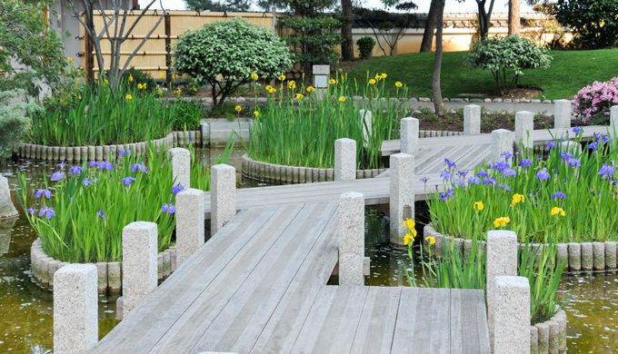 日本人なら訪れたい、回廊式日本庭園は一見の価値あり