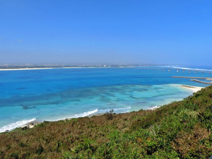 ２日目：宮古島に着いたらまずは「竜宮展望台」で絶景の海を堪能