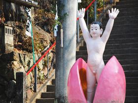 桃太郎生誕の地！？愛知県犬山市の珍スポット「桃太郎神社」