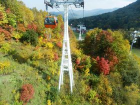 「札幌国際スキー場」で、秋の空中散策