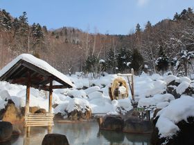 鮮度◎札幌定山渓・立ち寄り湯「豊平峡温泉」の雪見風呂と必食ネパールカレー
