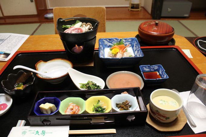 �����H�̗[�H�ƃo�C�L���O�̒��H