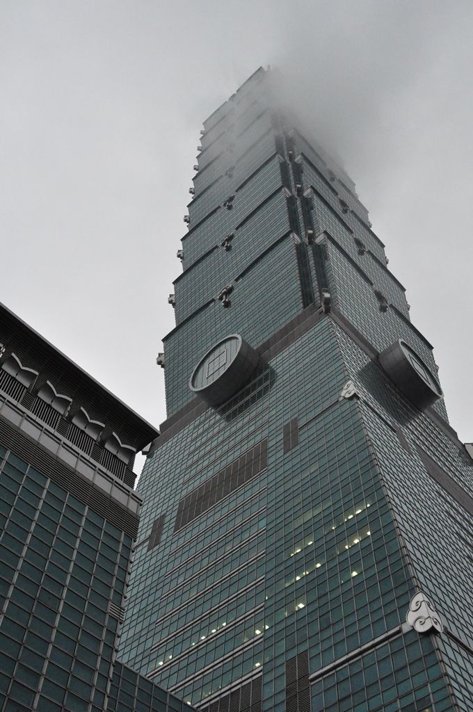 最後は台北101に登り、展望台から街を見下ろす！