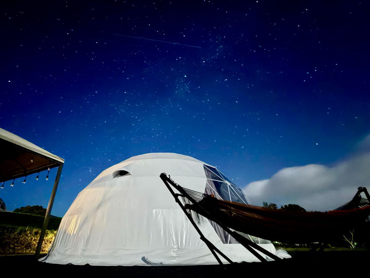 星空が凄すぎた！夏の山頂グランピング「OZE-HOSHISORAリゾート