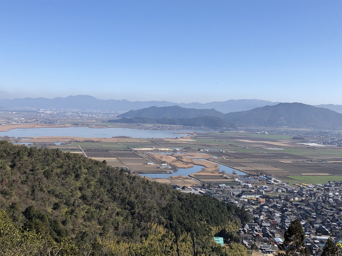 豊臣家の野望に消えた城 近江八幡 八幡山城跡 滋賀県 トラベルjp 旅行ガイド