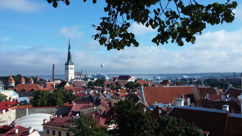 中世の面影が残るエストニア・タリンの旧市街は、まるでおとぎの国