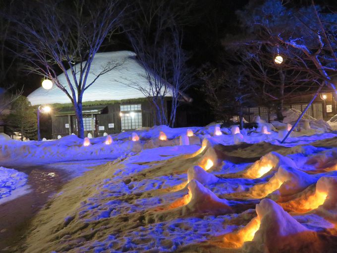 氷瀑や雪見露天 かまくら祭りで冬を満喫 湯西川温泉 本家伴久 栃木県 Lineトラベルjp 旅行ガイド